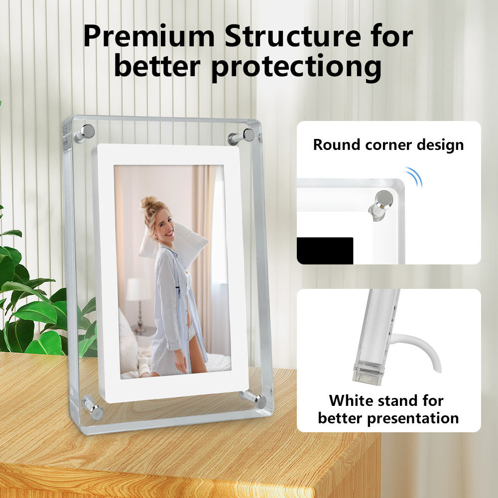 5” HD Media Display Photo Frame