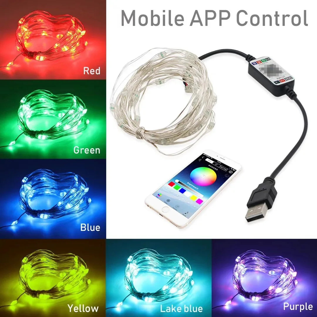 APP Controlled Christmas Tree Lights